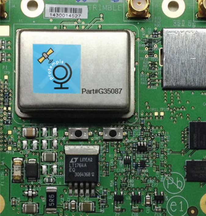 Protempis Mini-T™ GG Multi-GNSS Disciplined Clock Board