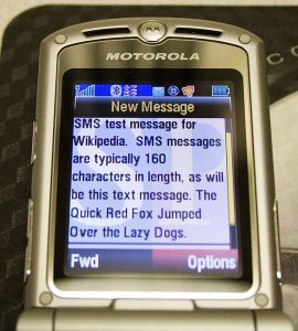 SMS forwarding